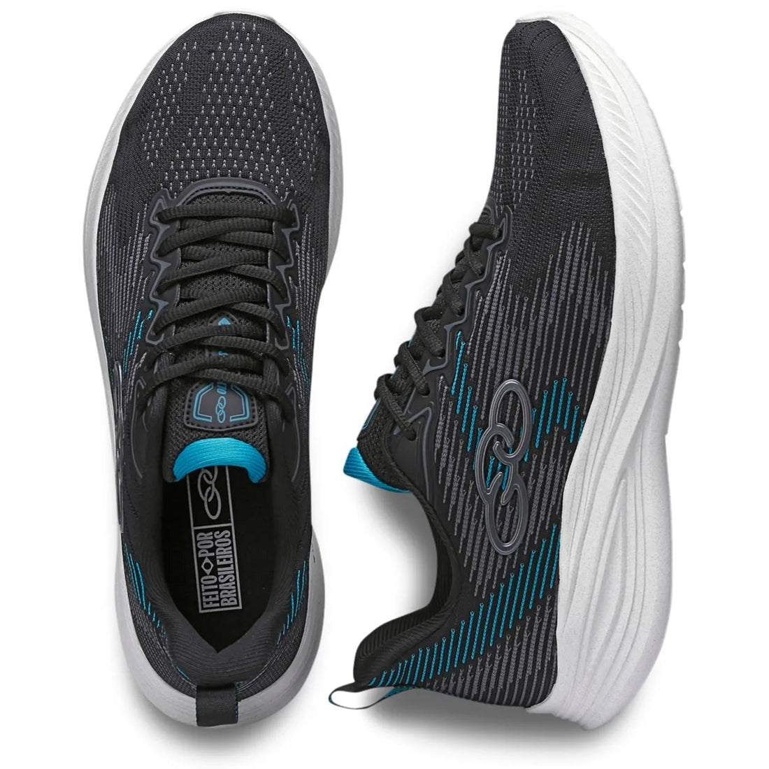 Zapatilla Hombre Marte Negro/Azul