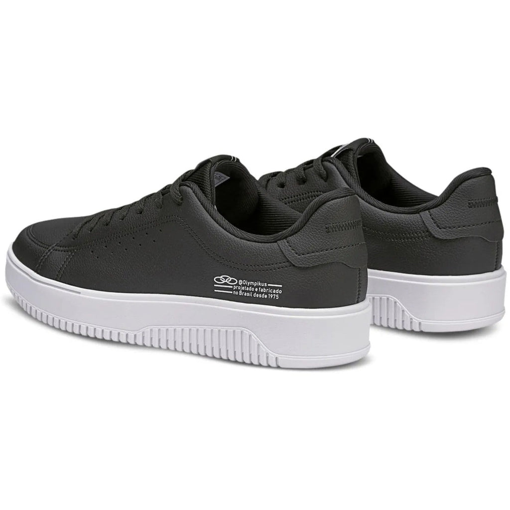 Zapatilla Hombre Eros Negro/Blanco