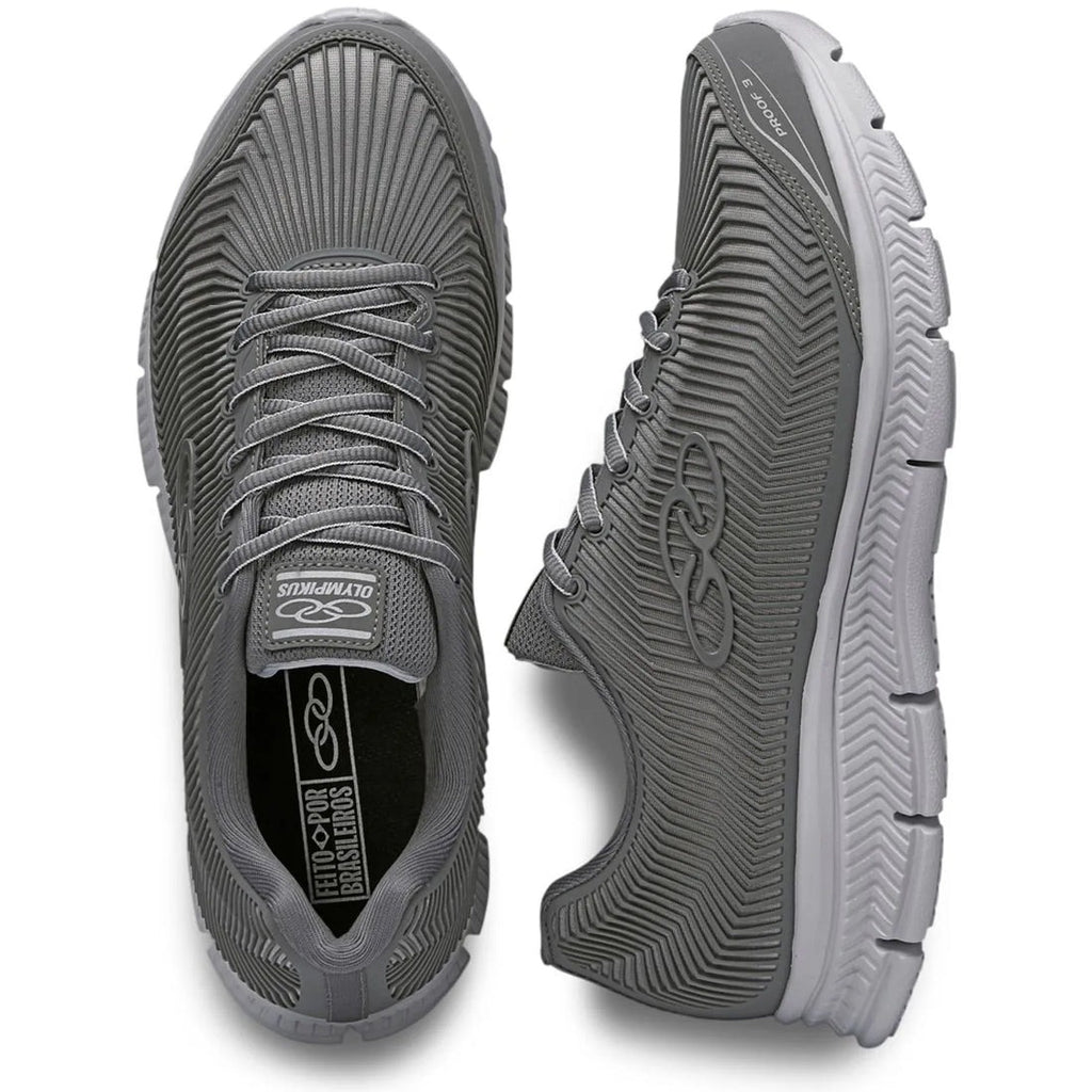 Zapatilla Mujer Proof3 Gris Olympikus