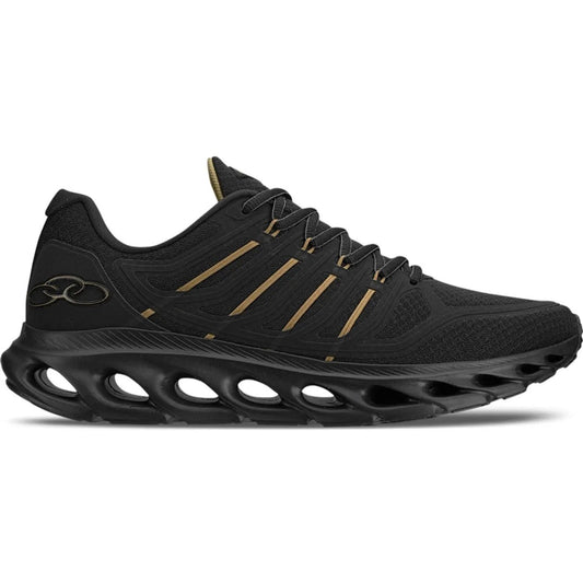 Zapatilla Hombre Cyber 4 Negro/Dorado