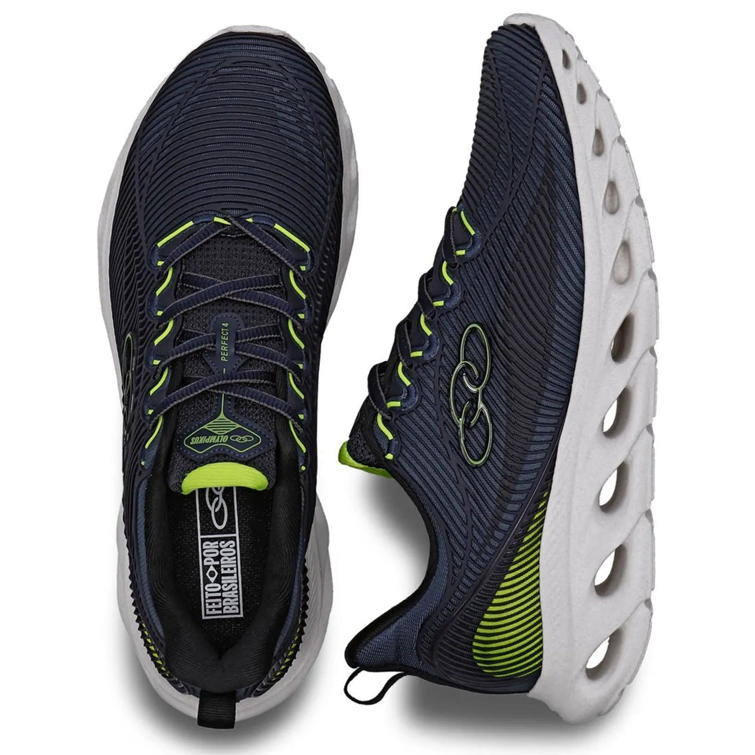 Zapatilla Hombre Perfect 4 Azul Marino/Verde Olympikus