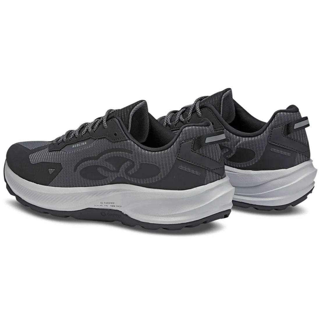 Zapatilla Trail Running Hombre Neblina Gris