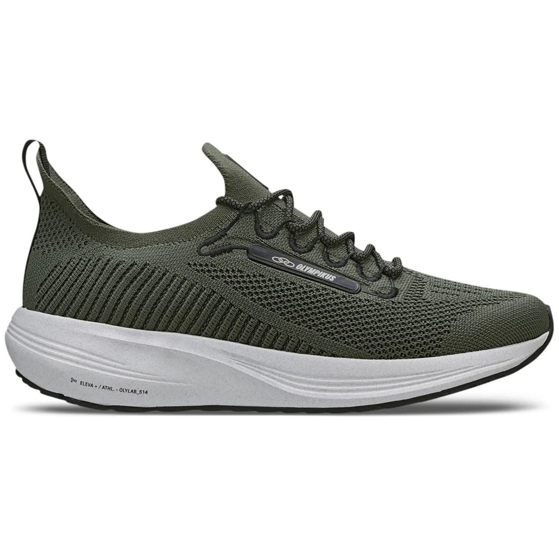 Zapatilla Running Hombre Subverse Verde Militar