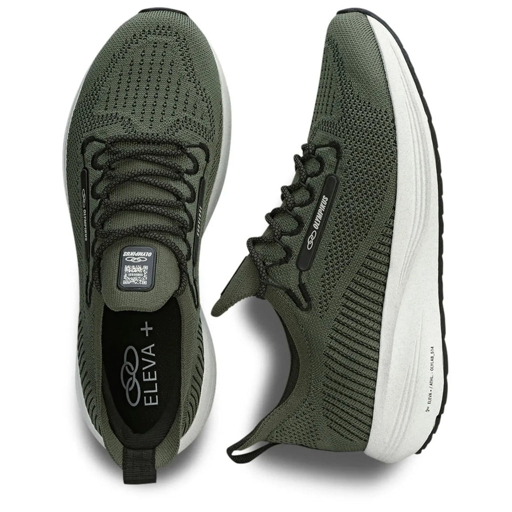 Zapatilla Running Hombre Subverse Verde Militar