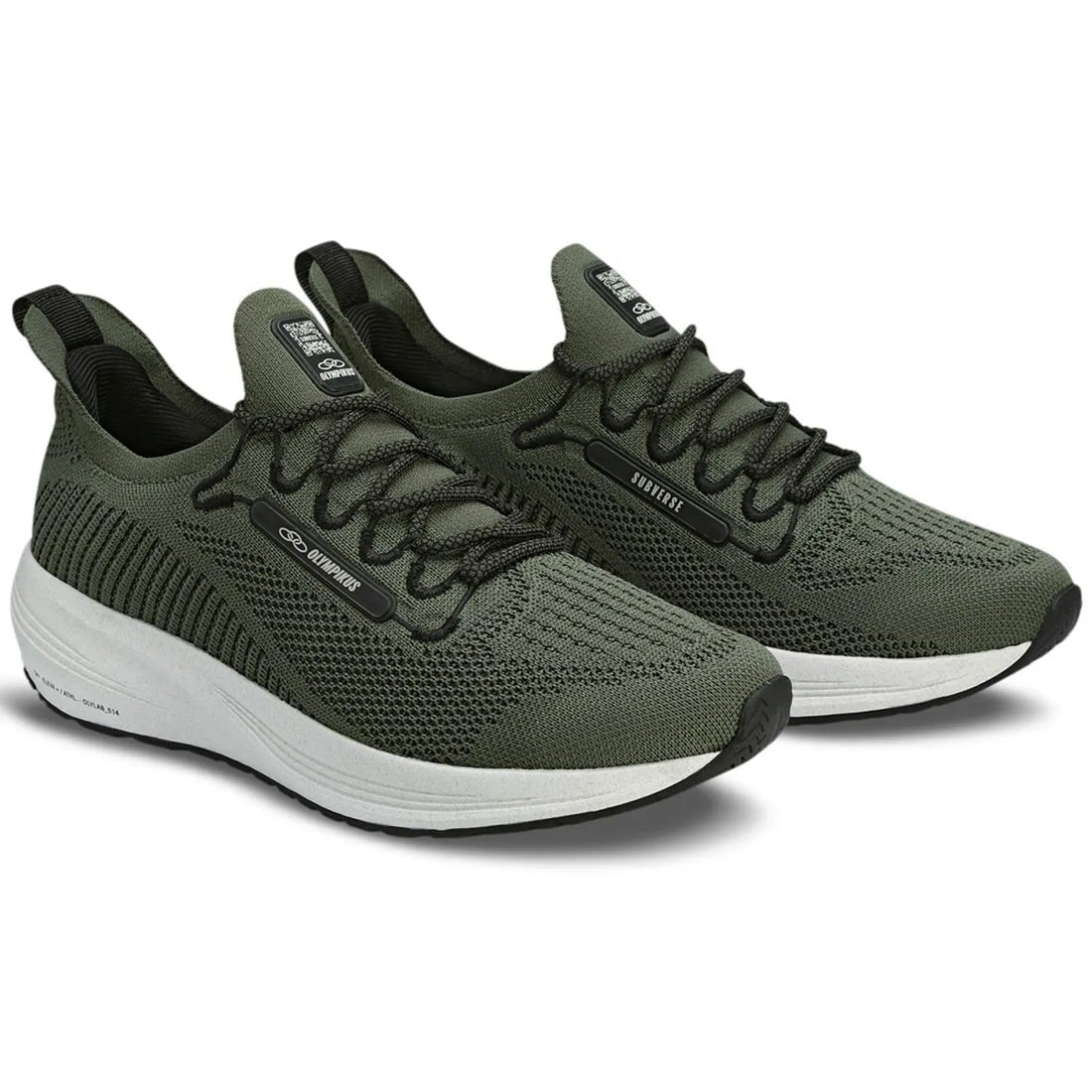 Zapatilla Running Hombre Subverse Verde Militar
