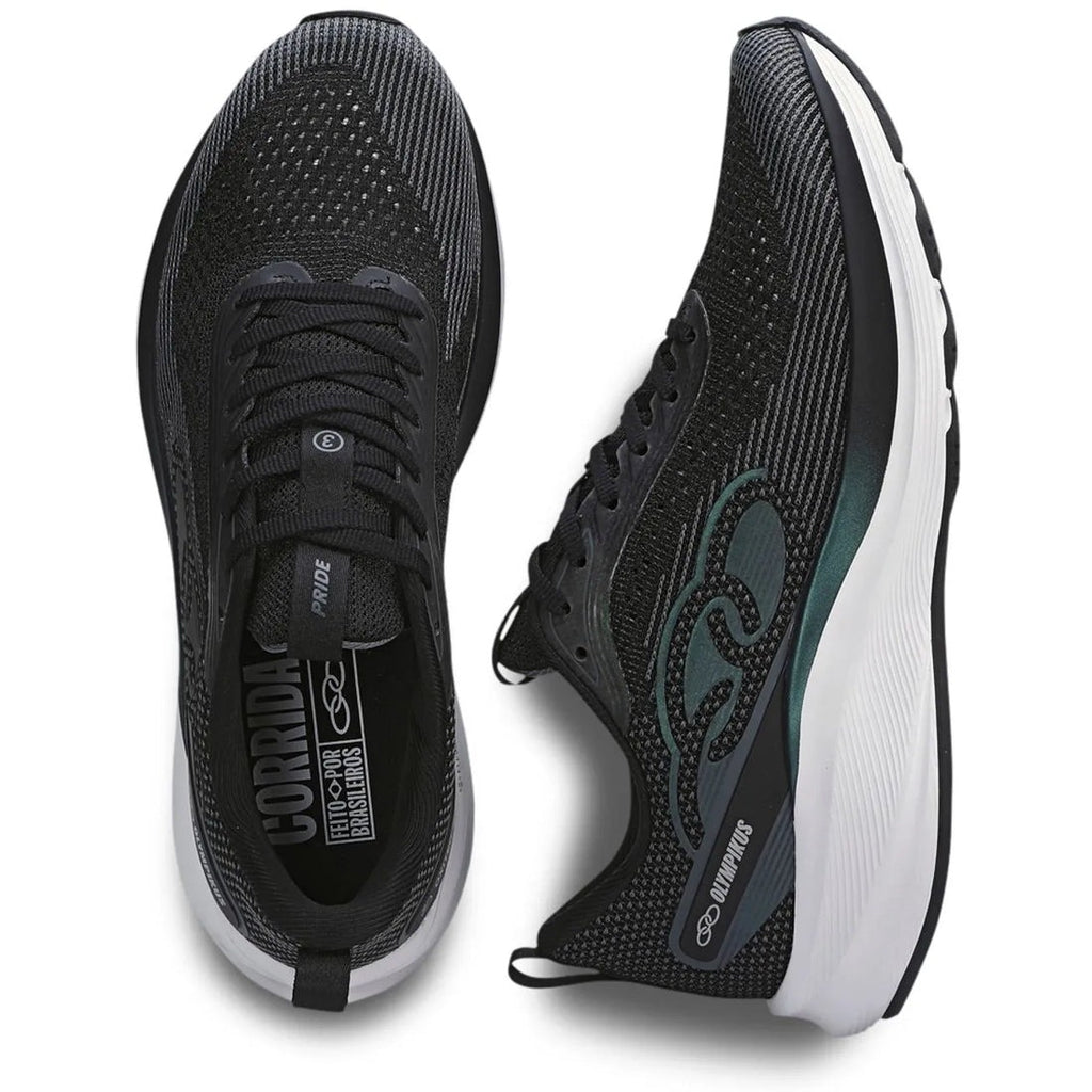 Zapatilla Running Hombre Pride 3 Negro/Gris