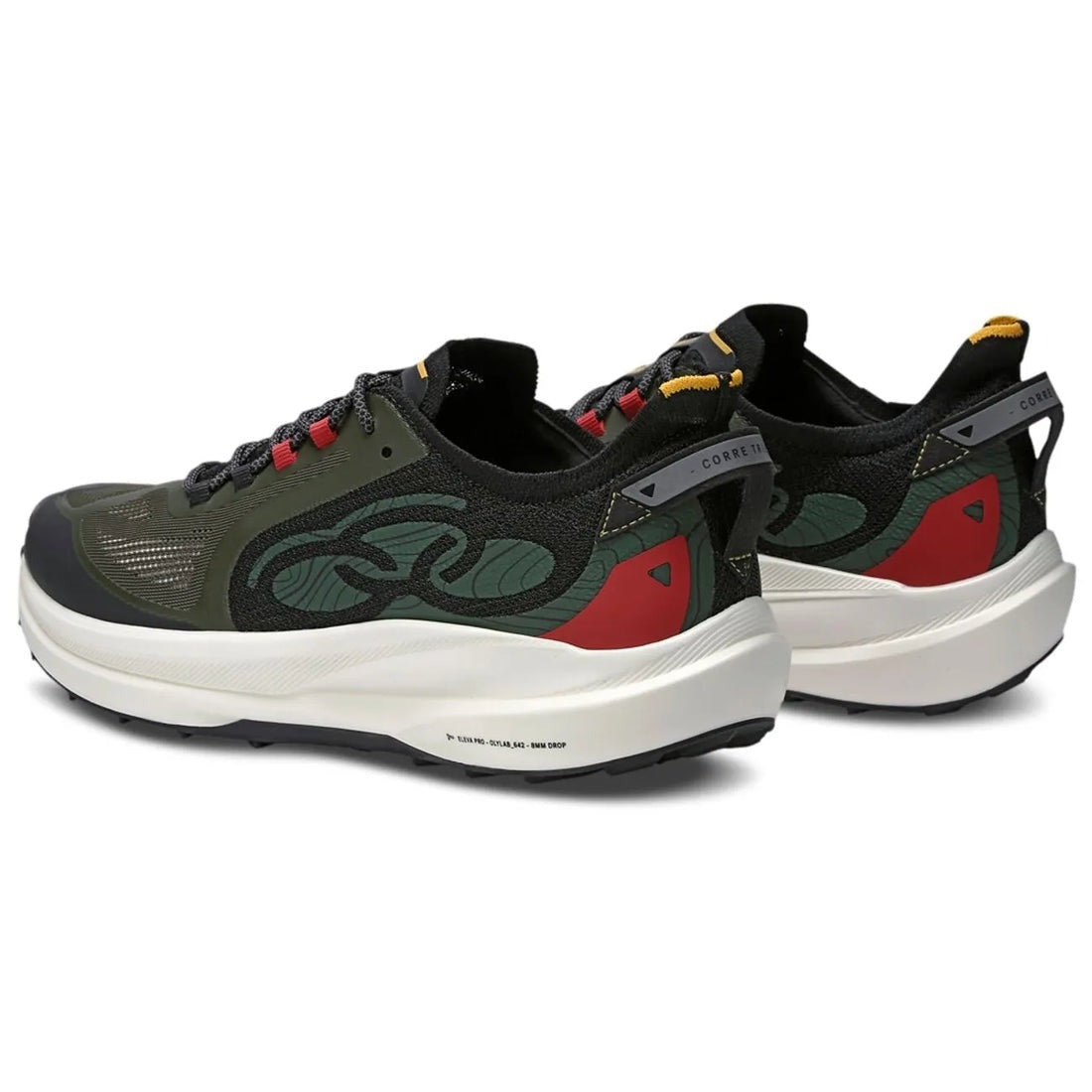 Zapatilla Trail Running Hombre Corre Trilha Verde Militar