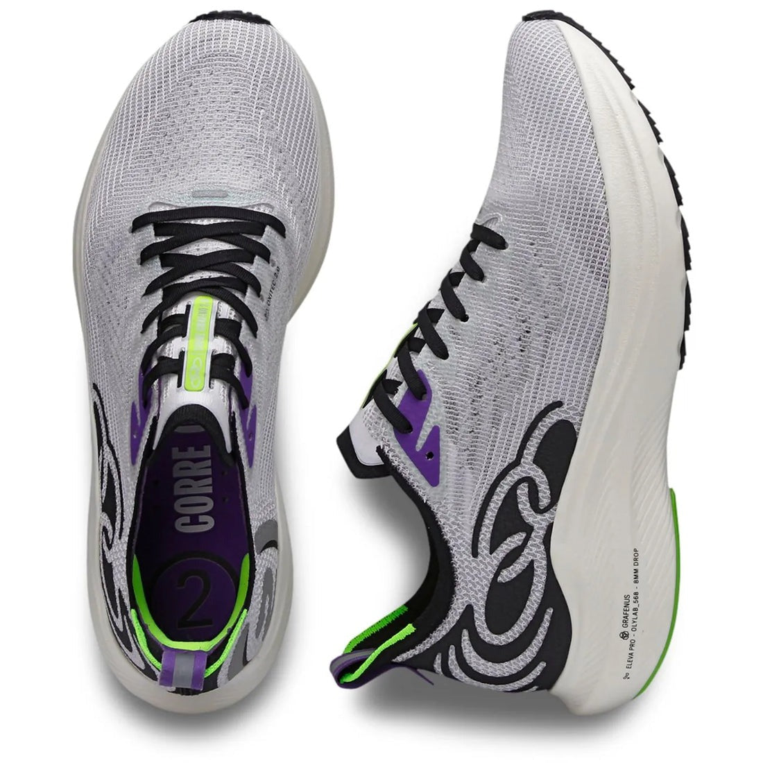 Zapatilla Running Hombre Corre Grafeno 2 Blanco