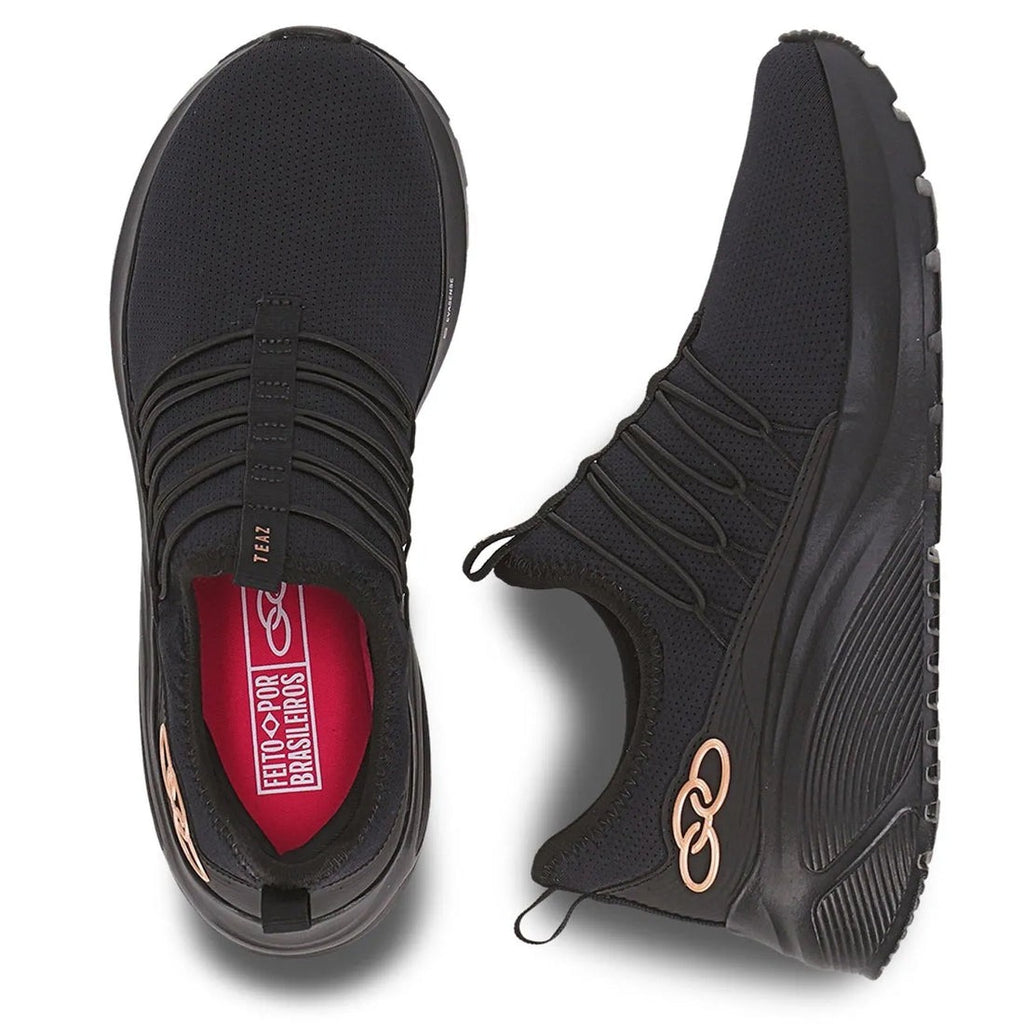 Zapatilla Mujer Teaz Negro