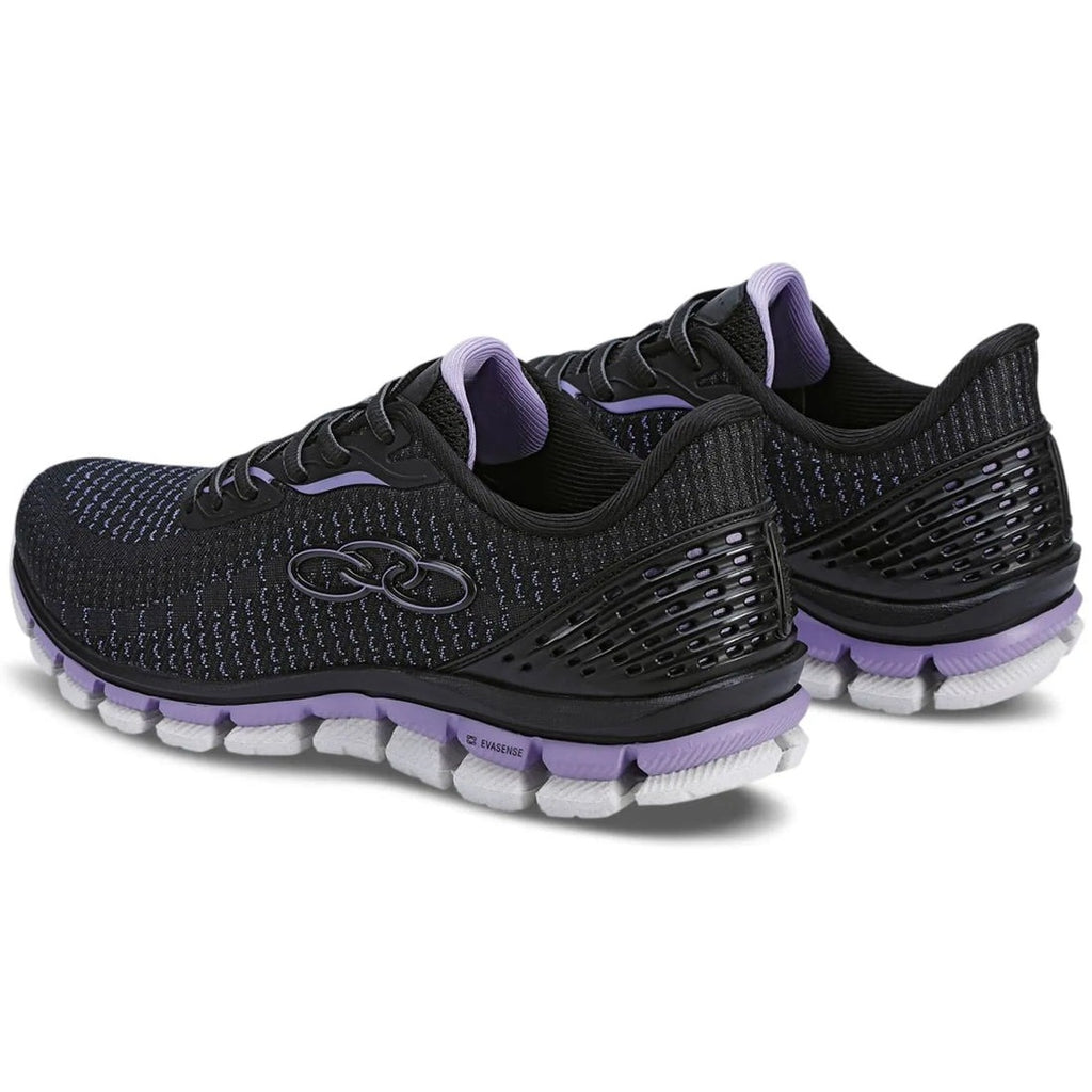 Zapatilla Mujer Estilo 2 Negro/Morado