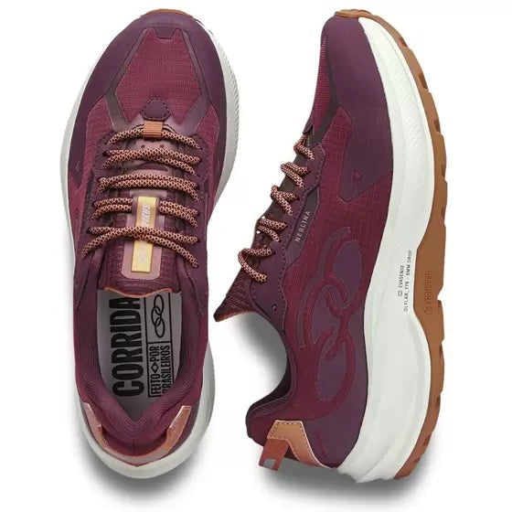 Zapatilla Trail Running Mujer Neblina Morado