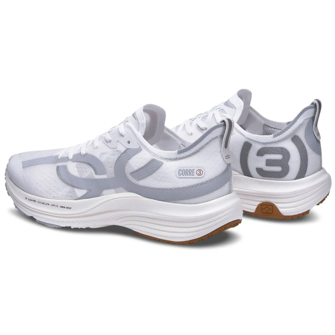 Zapatilla Running Hombre Corre 3 Blanco