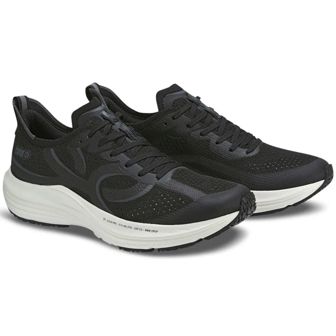 Zapatilla Running Hombre Corre 3 Negro/Gris