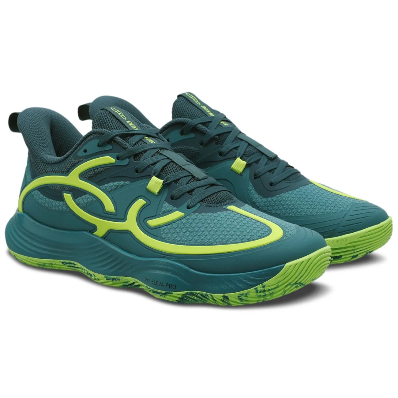 Zapatilla Voleibol Hombre Quadra BR1 Verde