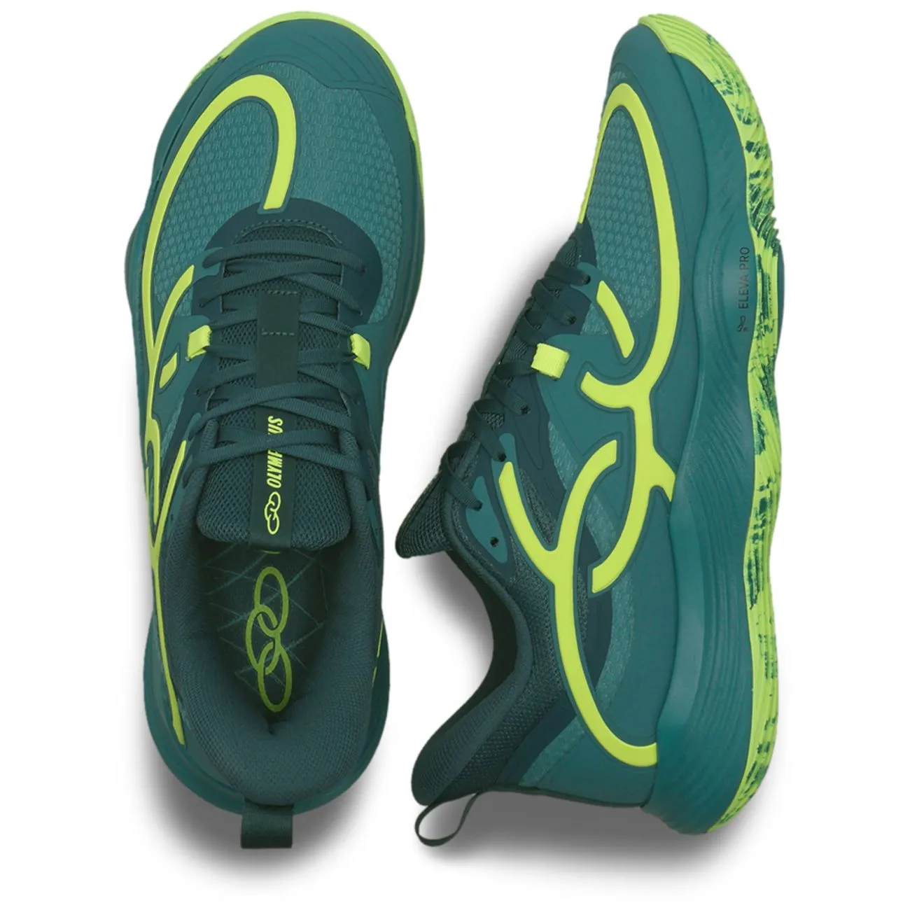 Zapatilla Voleibol Hombre Quadra BR1 Verde