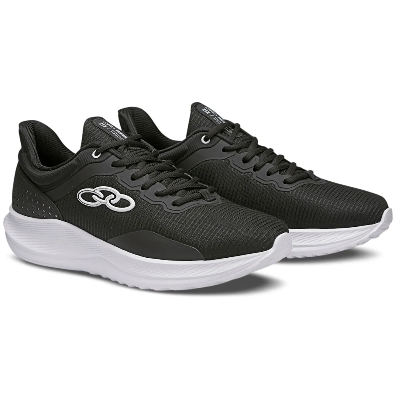 Zapatilla Hombre Zex Negro/Blanco
