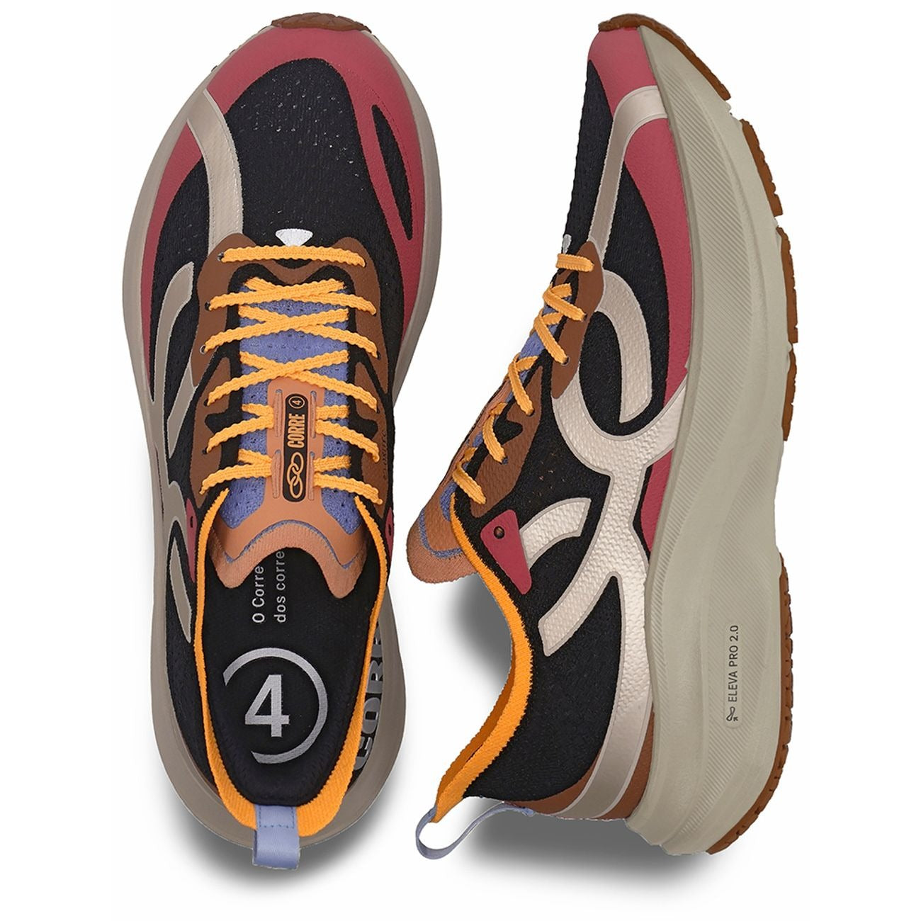 Zapatilla Running Hombre Corre 4 Negro