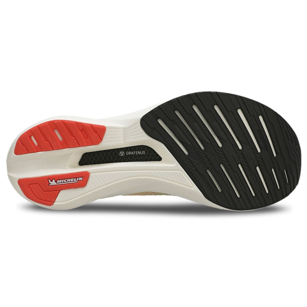 Zapatilla Running Hombre Corre Grafeno 3 Beige