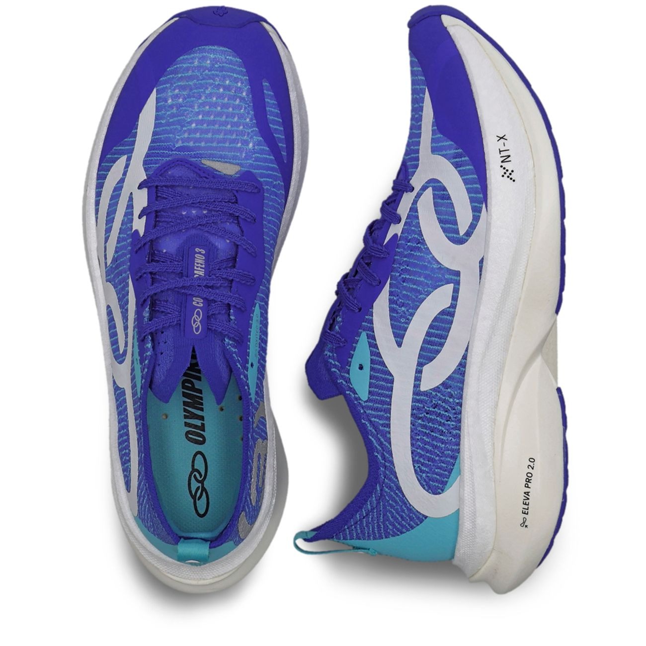Zapatilla Running Hombre Corre Grafeno 3 Azul