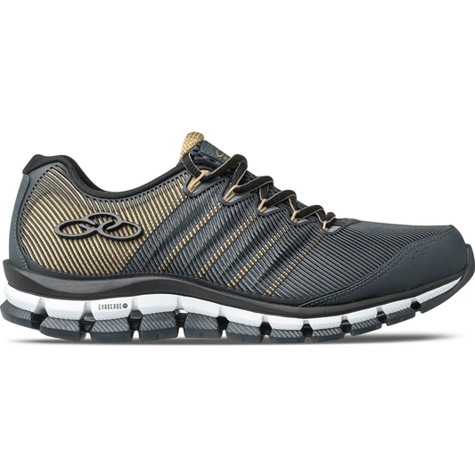 Zapatilla Mujer Dynamic Azul Marino/Dorado