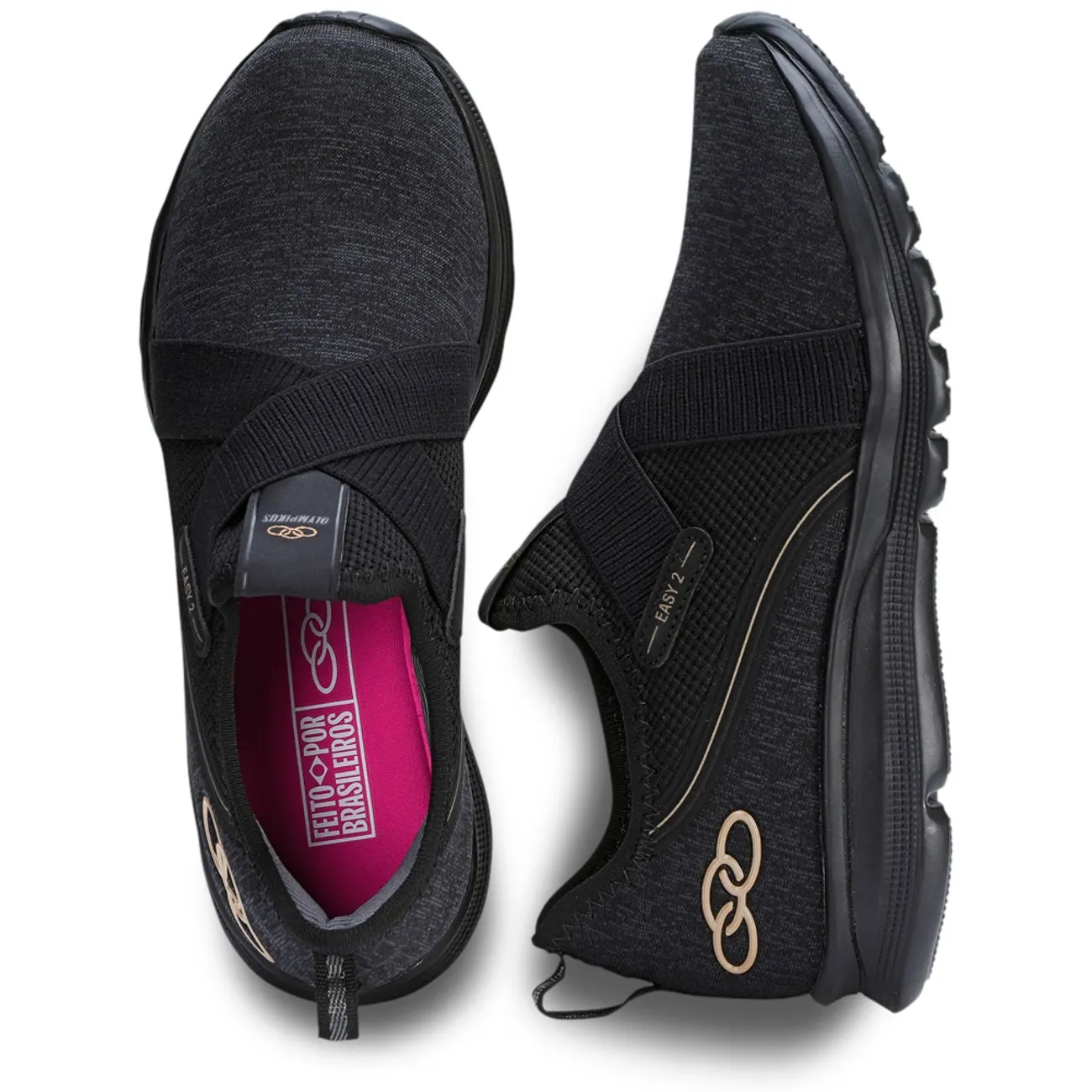 Zapatilla Mujer Easy 2 Negro