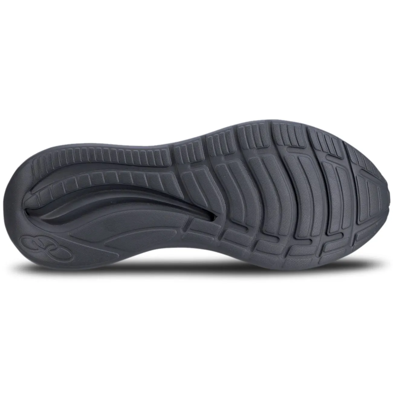 Zapatilla Hombre Rayo Gris Oscuro/Negro