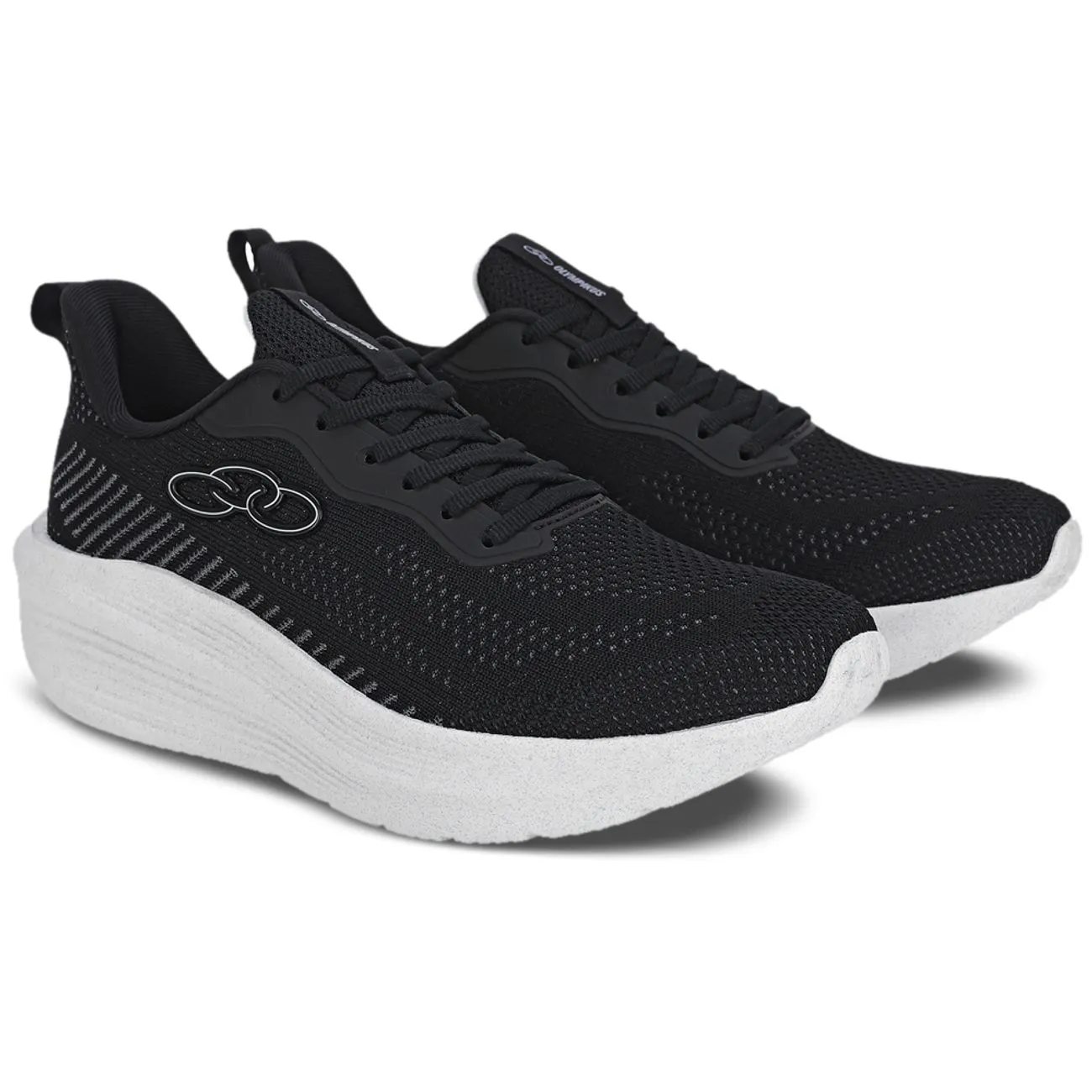 Zapatilla Mujer Rayo Negro/Blanco