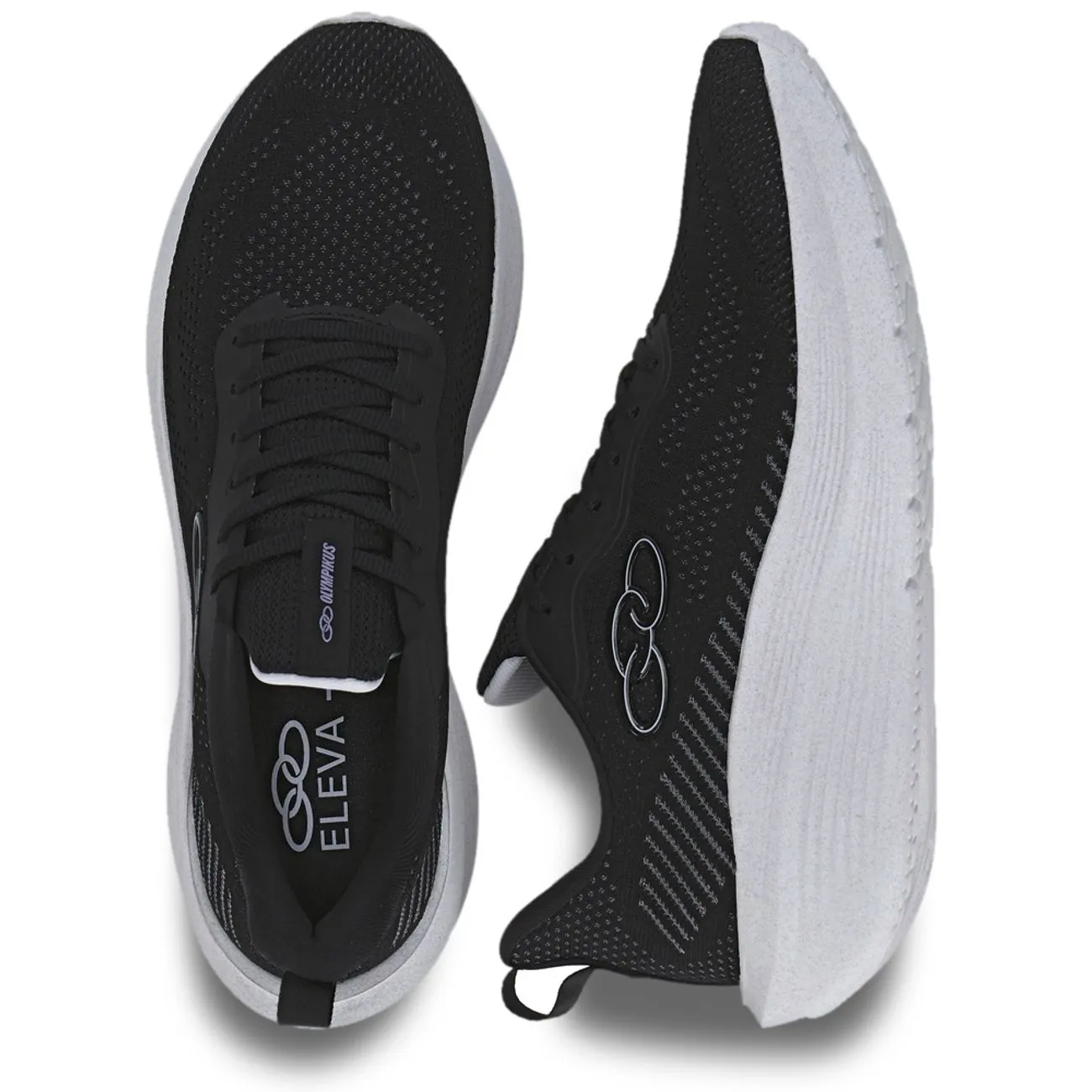 Zapatilla Hombre Rayo Negro/Blanco