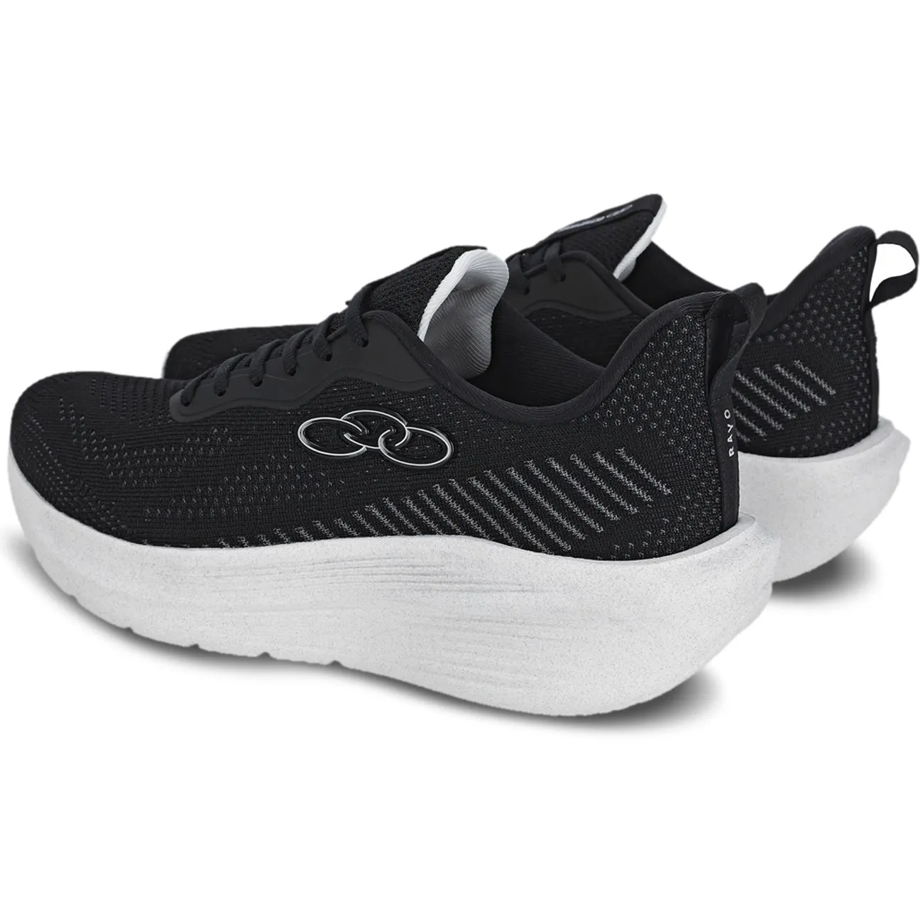 Zapatilla Hombre Rayo Negro/Blanco