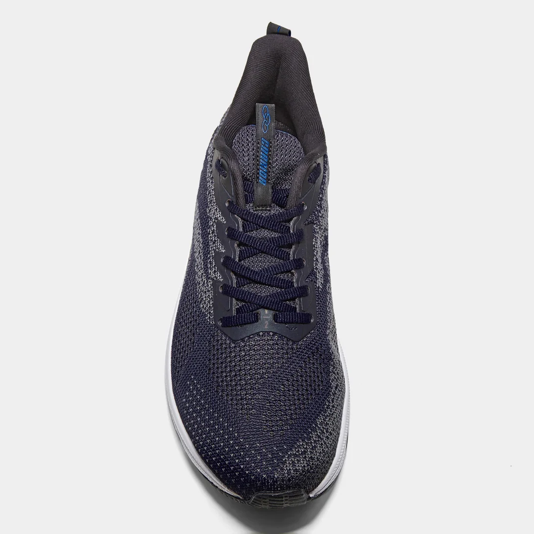 Zapatilla Running Hombre Veloz 2 Azul Marino/Negro