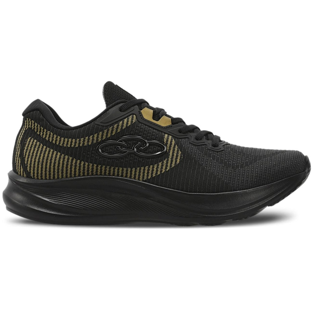Zapatilla Hombre Orbita Negro/Dorado