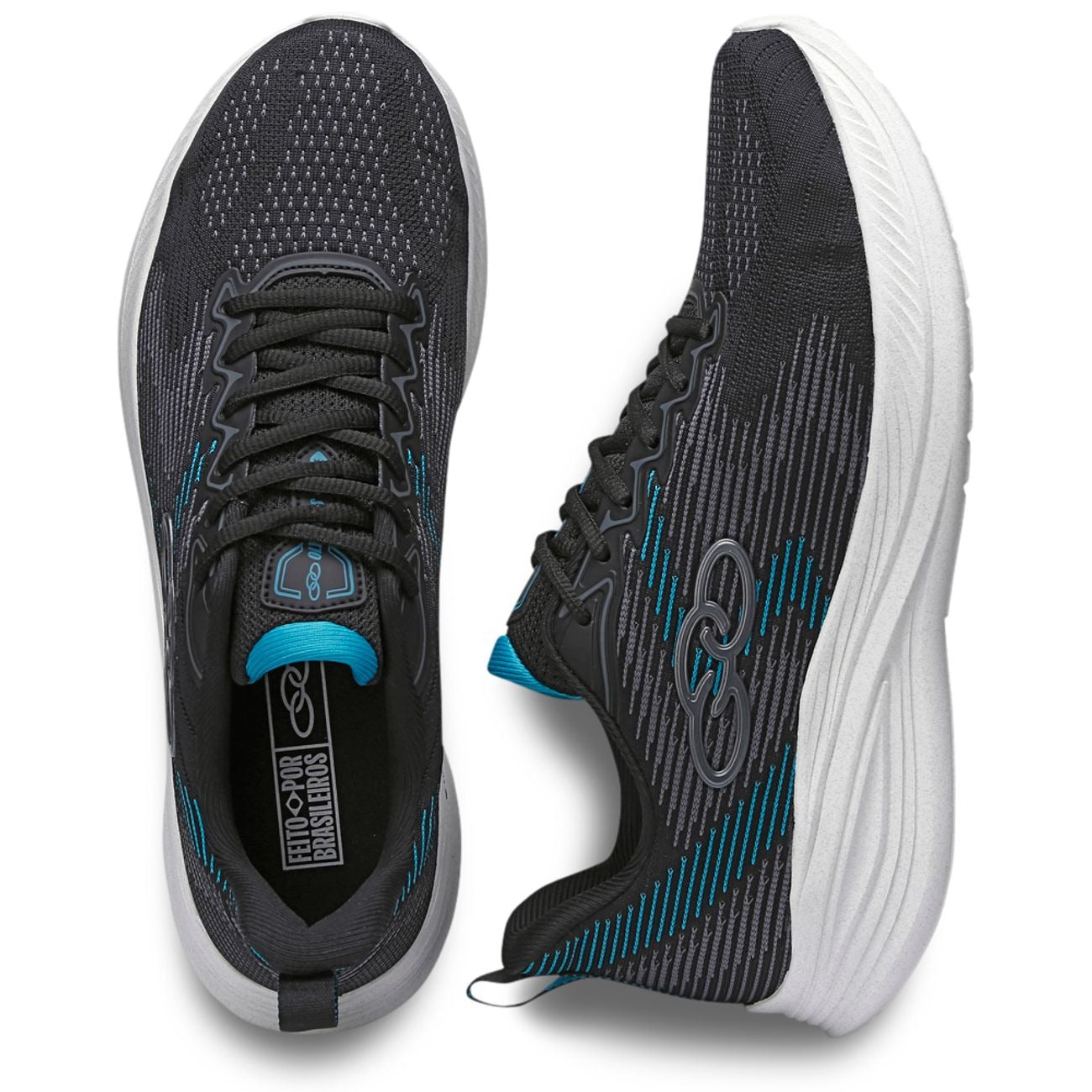 Zapatilla Mujer Marte Negro/Azul