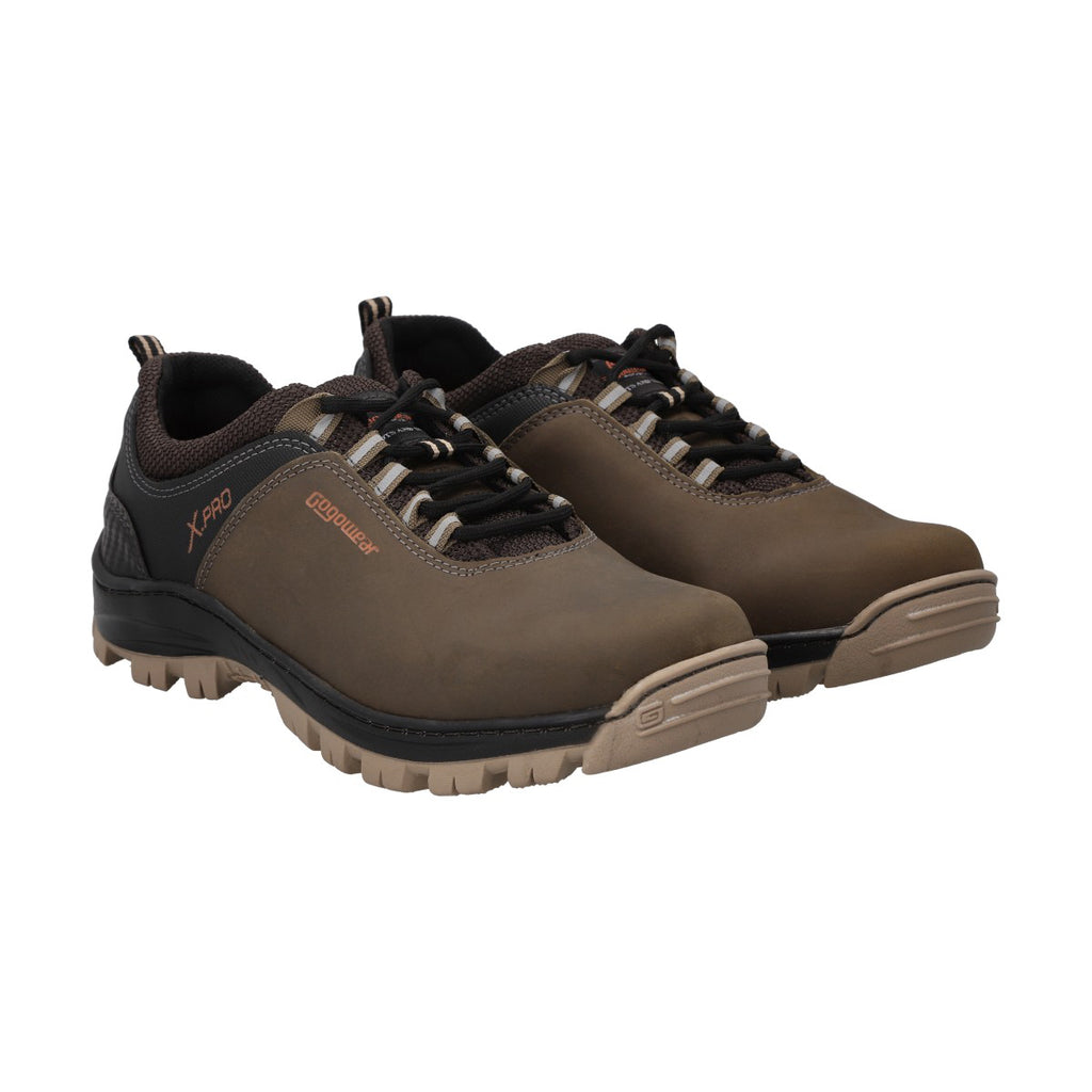 Zapatilla Hombre Trekking Marrón Endurance Gogowear