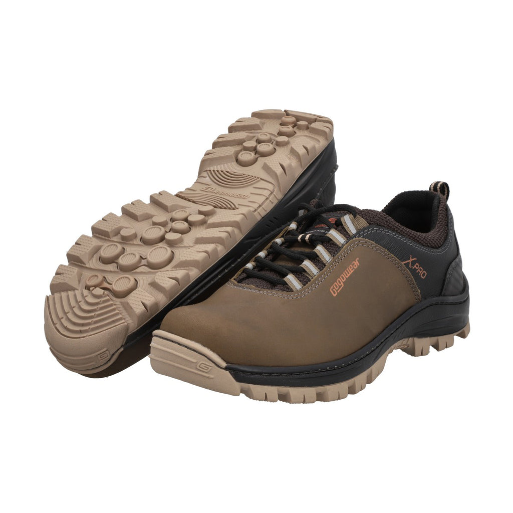 Zapatilla Hombre Trekking Marrón Endurance Gogowear