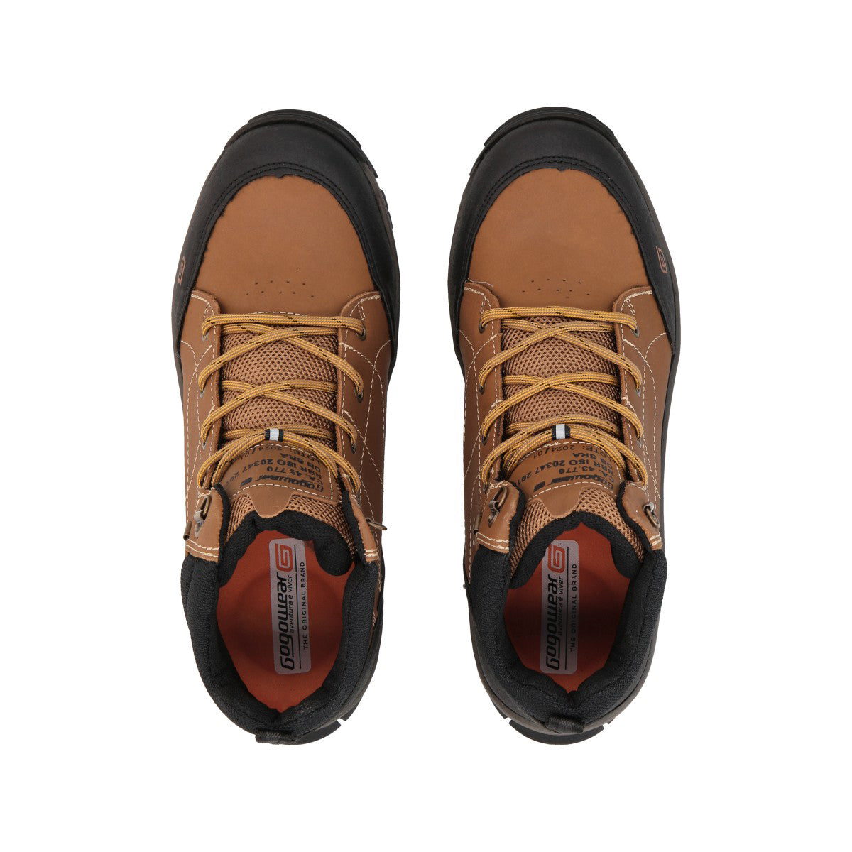 Botín Hombre Trekking Marrón/Negro Troller Gogowear