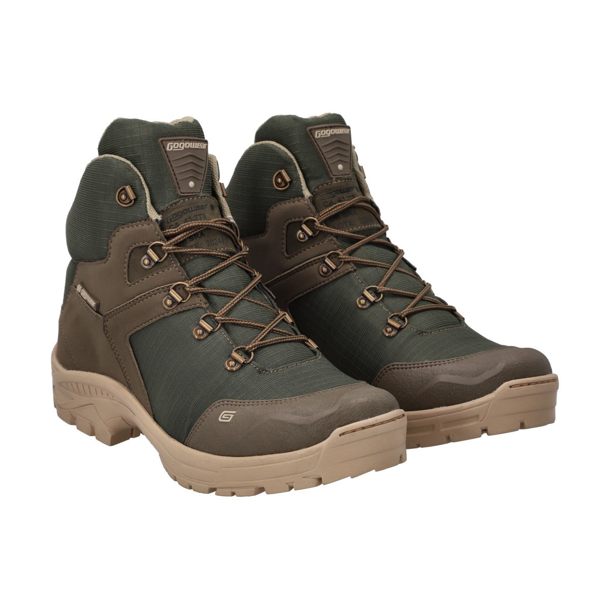 Botín Hombre Trekking Verde/Marrón Fuga Gogowear