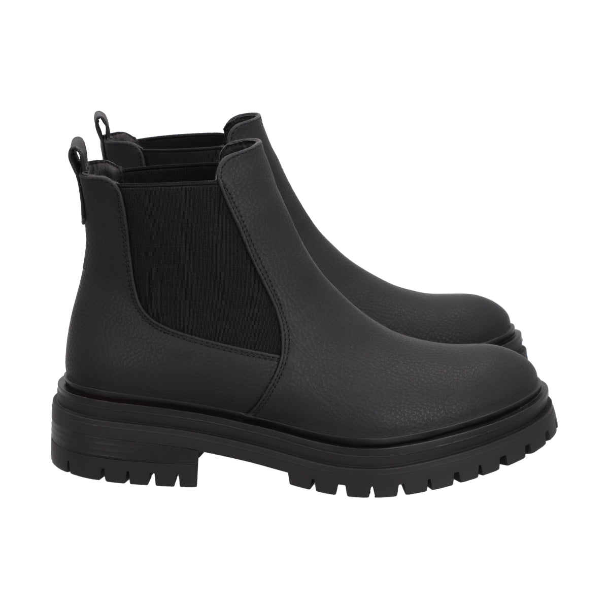 Botin Casual Mujer Negro Plataforma Urban Police