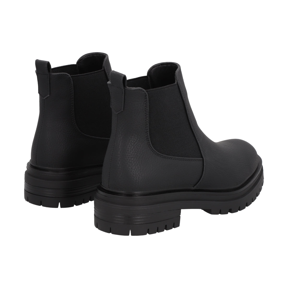 Botin Casual Mujer Negro Plataforma Urban Police