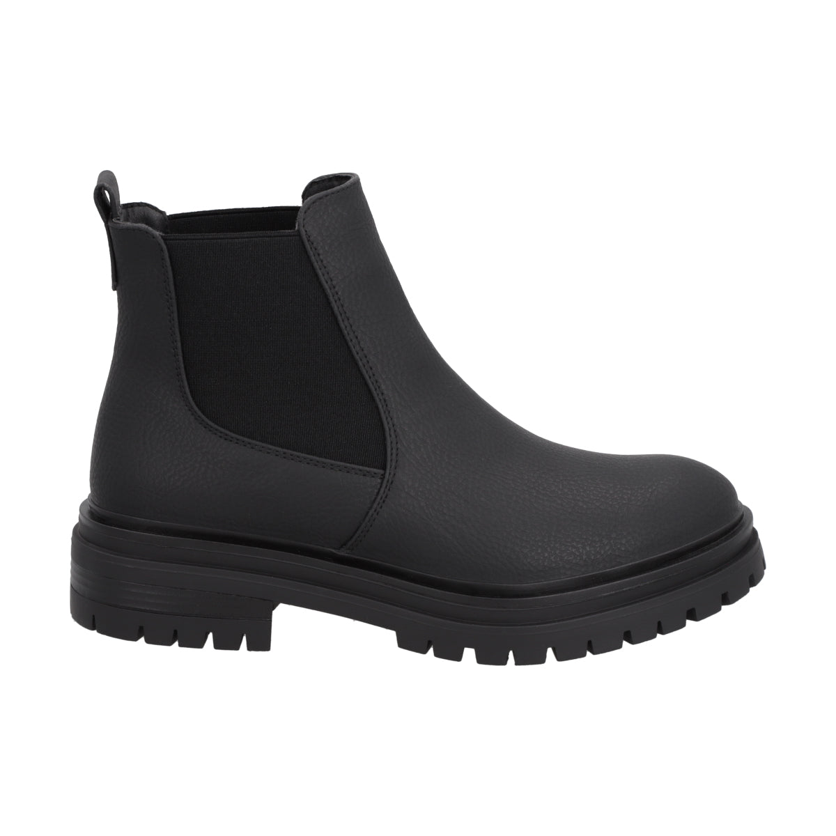 Botin Casual Mujer Negro Plataforma Urban Police