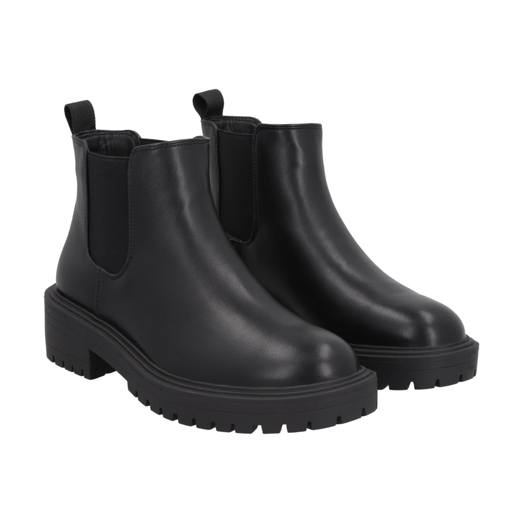 Botin Casual Mujer Negro Plataforma Storm Police