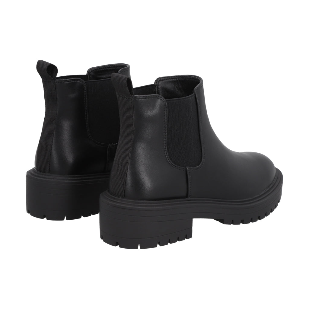 Botin Casual Mujer Negro Plataforma Storm Police