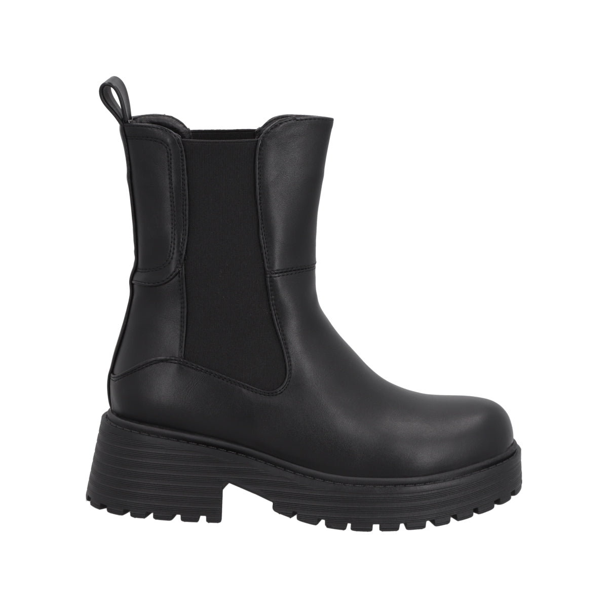 Botin Mujer Negro Plataforma Cora 21 Police