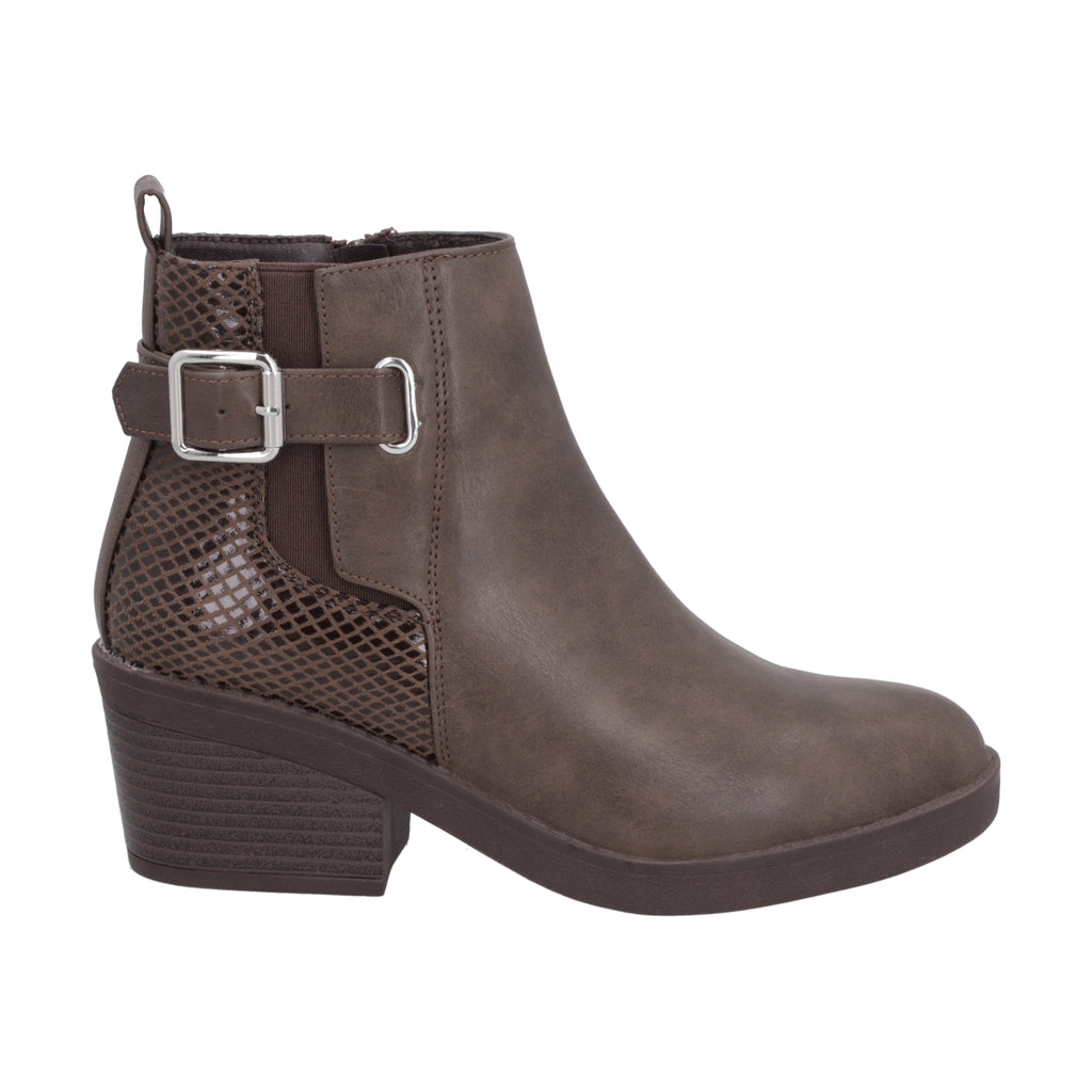 Botin Casual Mujer Café Taco Medio Harper Police – Police-Chile