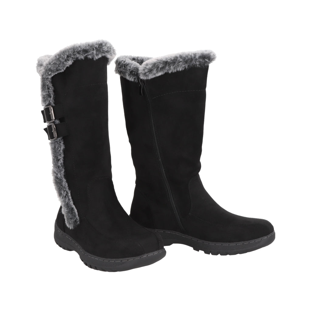 Bota Chiporro Mujer Negro Winter Police
