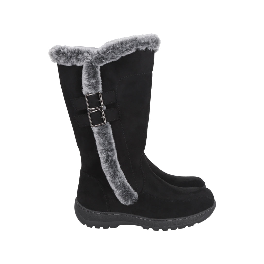 Bota Chiporro Mujer Negro Winter Police