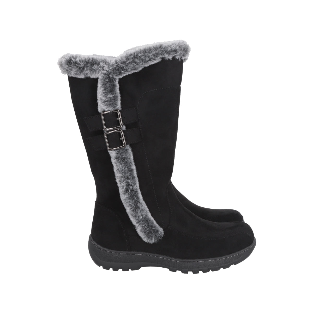 Bota Chiporro Mujer Negro Winter Police