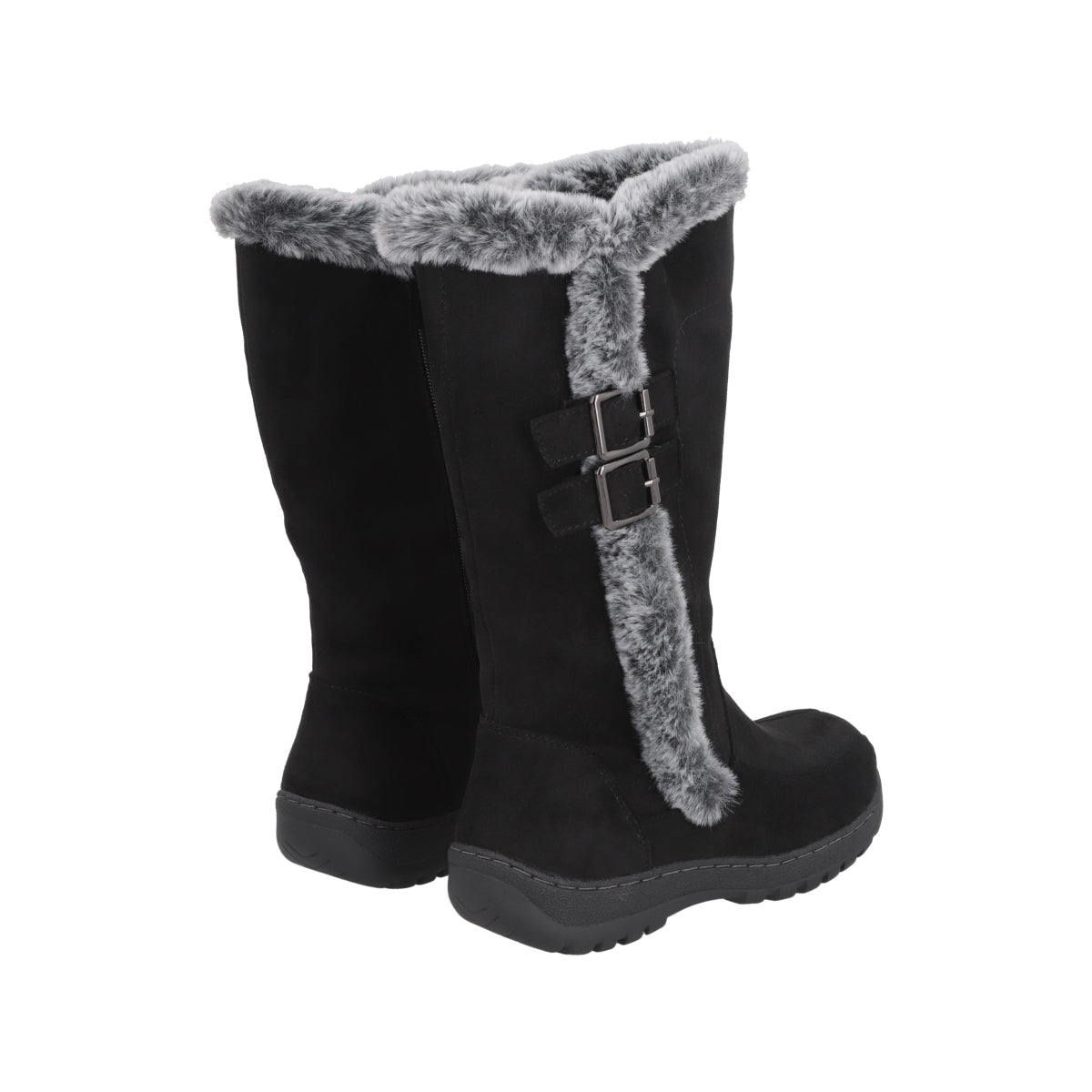 Bota Chiporro Mujer Negro Winter Police