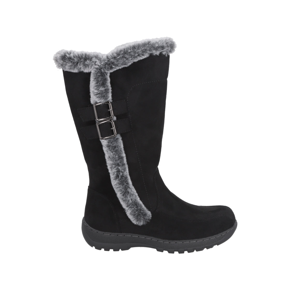 Bota Chiporro Mujer Negro Winter Police