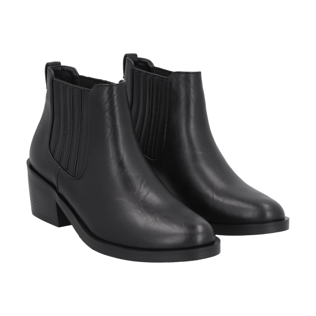 Botin Casual Mujer Negro Aura Police