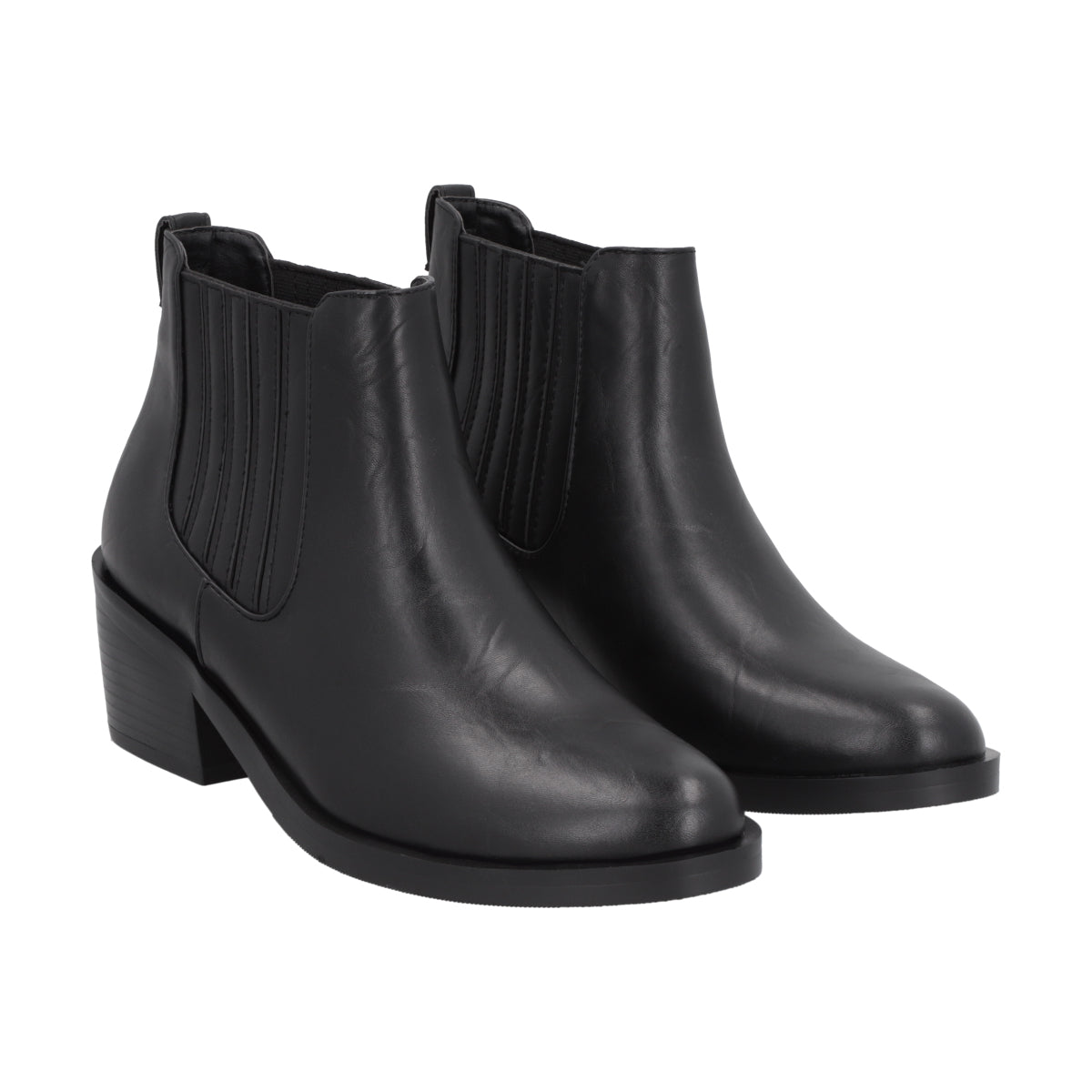 Botin Casual Mujer Negro Aura Police